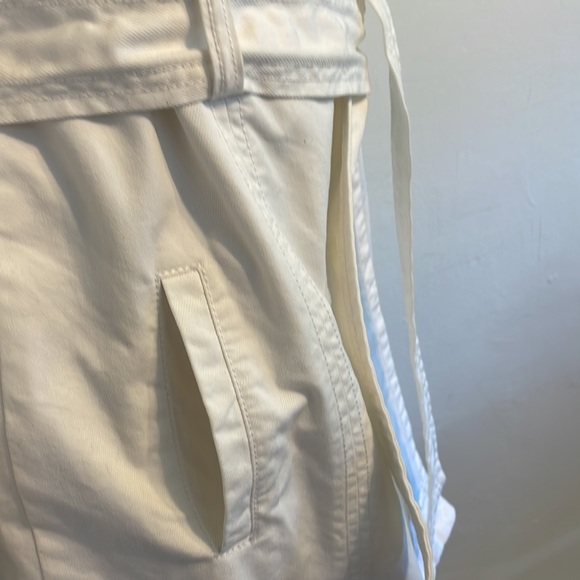 Old Navy-jean trench coat-100% cotton-fully lined~double breasted-with pockets - Picture 4 of 10